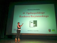 Og�lnopolski Konkurs Recytatorski - eliminacje wojew�dzkie