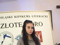 Wyr�nienie w Dolno�l�skim Konkursie Literackim o Laur Z�otego Pi�ra dla uczennicy NST
