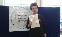 Tomasz Kocher finalist� Powiatowego Konkursu J�zyka Angielskiego